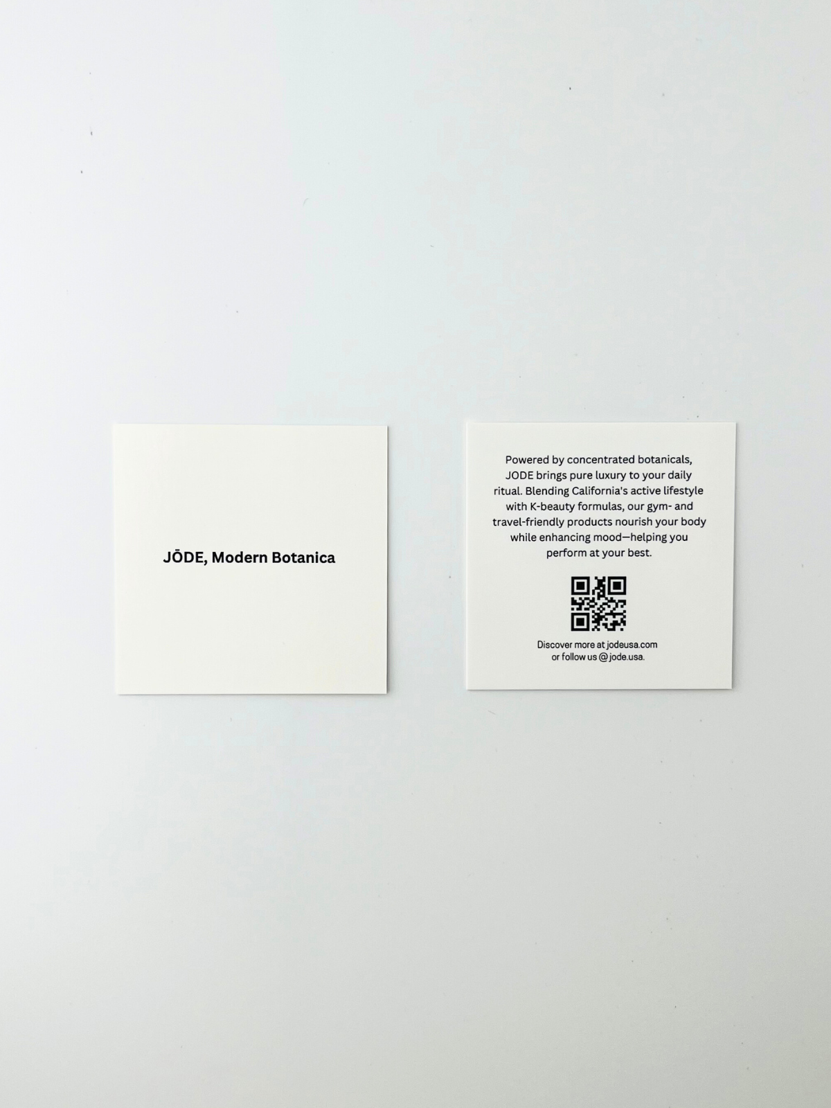 JODE Brand Card