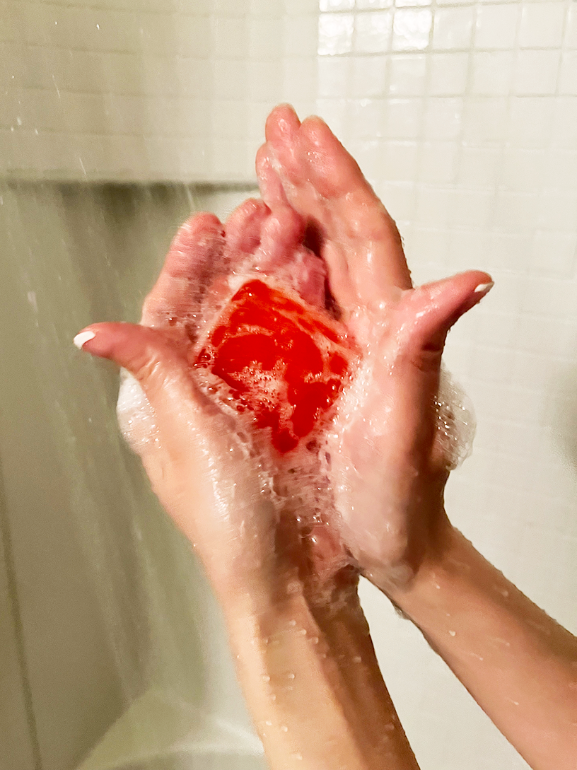 Post Workout Cleansing Bar | Mild Menthol & Orange