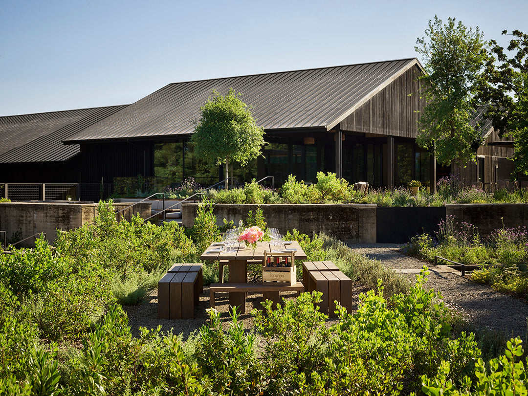 Flowers Winery's guest experience space