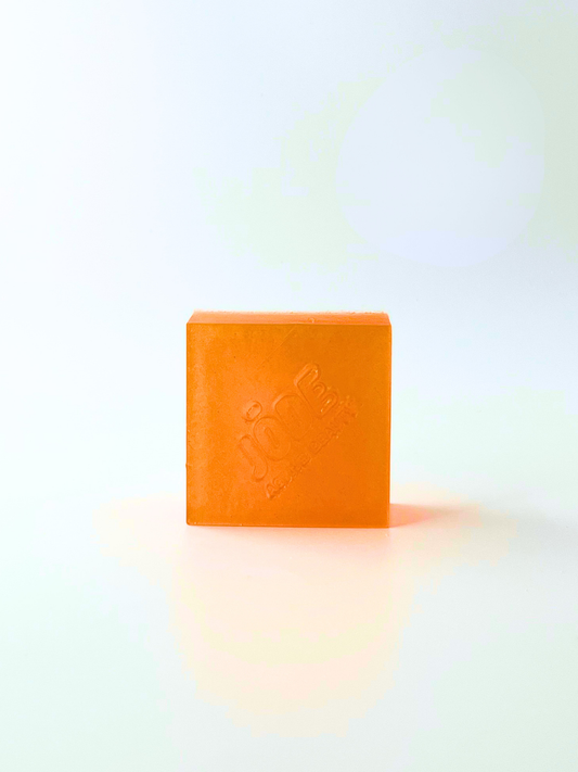 restorative cooling • post-workout shower • orange